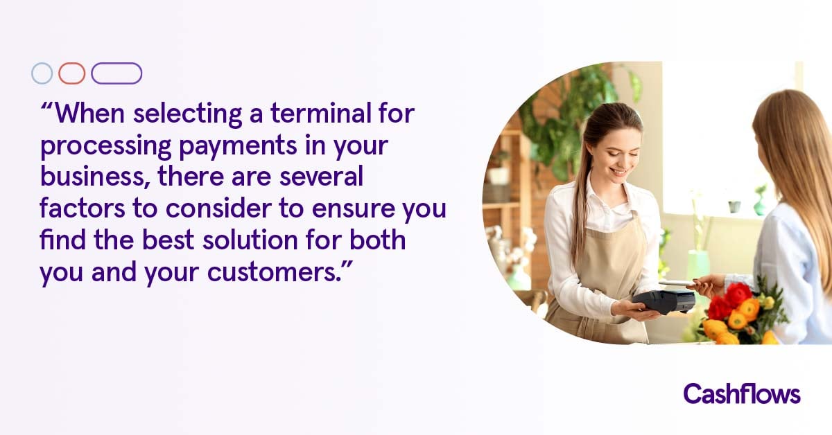 Selecting the best payment terminal for your business